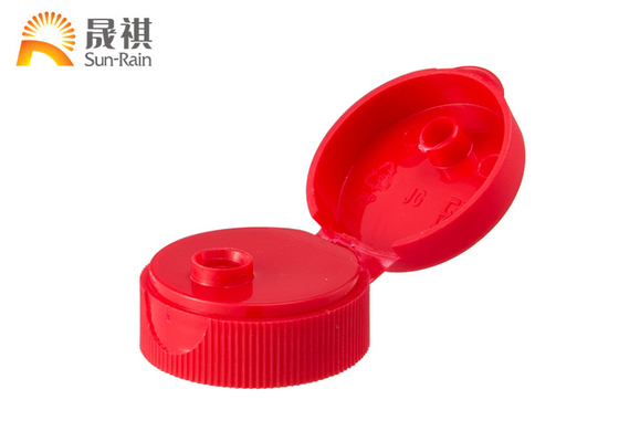 Bomba redonda do tampão plástico vermelho para tamanhos SR204A dos tampões de garrafa do champô os vários