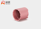 Tampões de garrafa plásticos do tampão superior cor-de-rosa do disco da cor 18mm 20mm 24mm para cosméticos