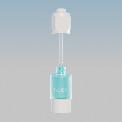 Impressão de logotipo Disponível Botão de vidro de cosméticos Conjunto de cuidados pessoais de cuidados com a pele Creme Jar Botão de 30 ml Botas de gotejamento