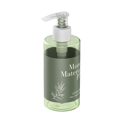 2CC reciclável 28/410 Eco-friendly All Plastic Mono Material Lotion Pump para garrafas de cuidados pessoais