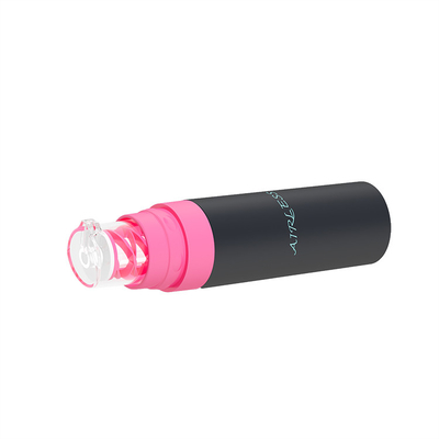 Mono plástico recipiente de amostra personalizado casaco de viagem embalagem 5ml 8ml 10ml mini garrafa de bomba sem ar