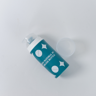 Garrafa de bomba sem ar de plástico de capacidade múltipla ecológica A solução sustentável para cuidados com a pele e cosméticos