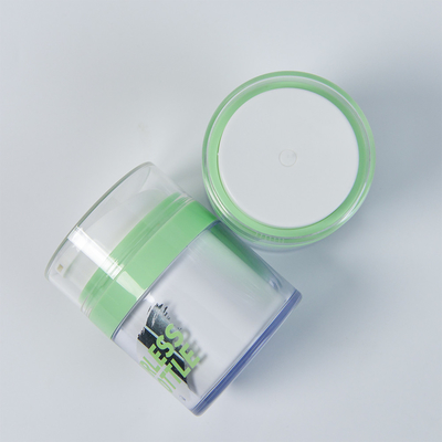 Garrafa de PET vazia Garrafa de bomba sem ar para material de PP personalizado Recipiente de creme corporal recarregável