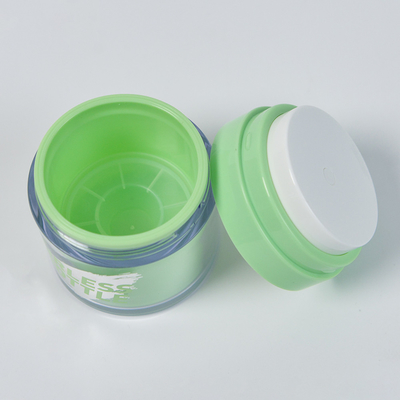 Garrafa de PET vazia Garrafa de bomba sem ar para material de PP personalizado Recipiente de creme corporal recarregável