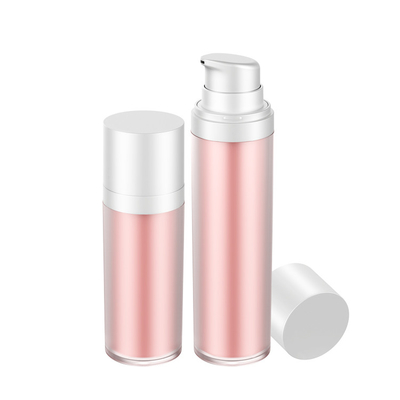 Embalagem de PET de 30 ml 50 ml de bomba Cosmético Reemplável Reemplável PET de parede dupla Frasco de creme facial