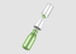 As garrafas verdes da loção da bomba do animal de estimação parafusam o empacotamento cosmético da garrafa do animal de estimação